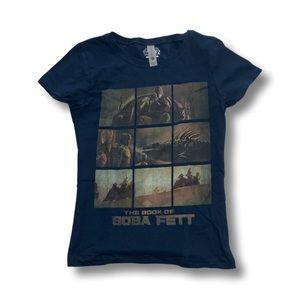 NWT Star Wars The Book of Boba Fett Graphic Tee - Girls Size M